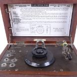 General Electric Co Gecophone crystal detector set, no. 1, type BC1001, in case, 1921, height 6",