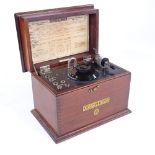 General Electric Co Gecophone crystal detector set, no. 1, type BC1001, in case, 1921, height 6",