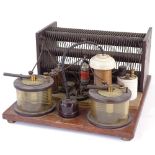 A early television transmitter, hand-built by Vic Mills in the workshops of Logie Baird, in the