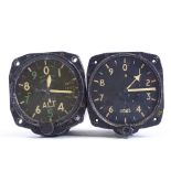 RAF INTEREST - 2 military altimeters, both with British Military mark