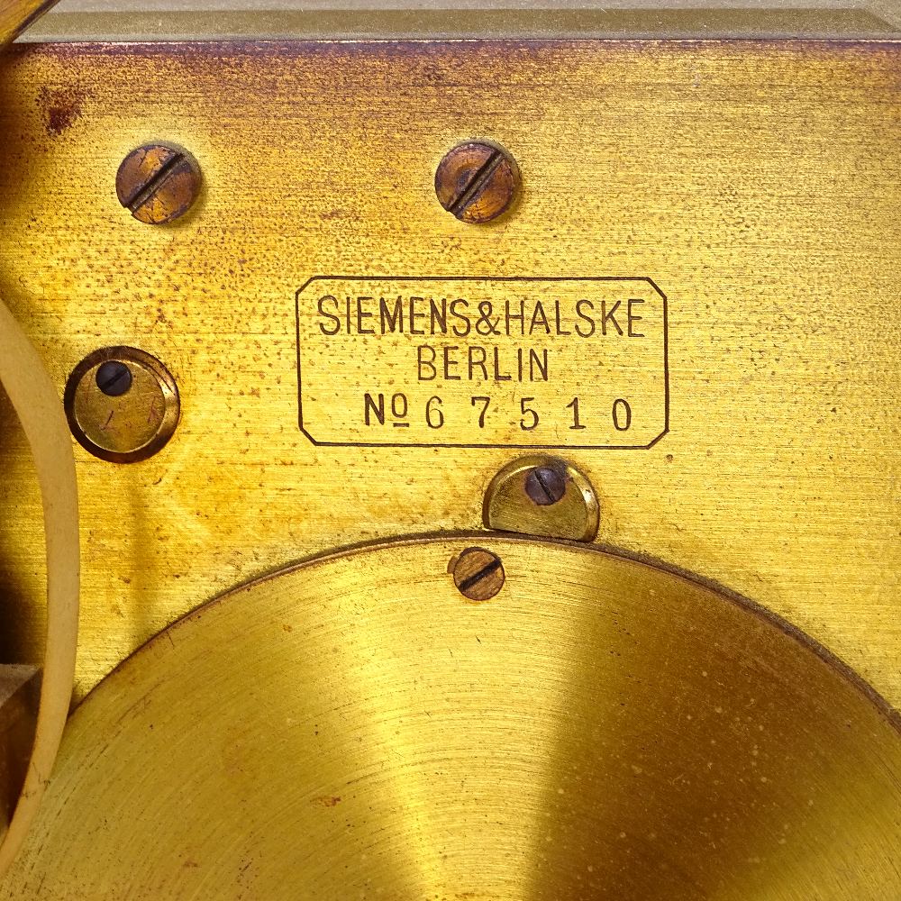 A Siemens & Halske, Berlin (German), morse telegraph receiver, circa 1890, serial no. 67510 - Image 2 of 4