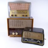 3 Vintage valve radios, including Murphy, Stella, and Ferranti (3)