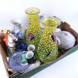 A mixed Lot of ceramics and glass (boxful)