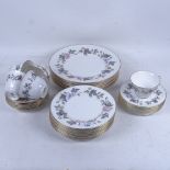 Royal Worcester "June Garland" tea and dinnerware