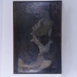 J Boucher, oil on canvas, Raiz V, framed, overall 96cm x 64cm