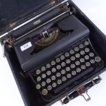 Vintage Royal portable typewriter, in original case