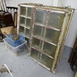 20 old pine-framed sash windows, and a large quantity of weights