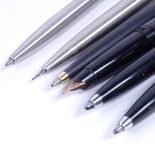 Various Parker pens, boxed