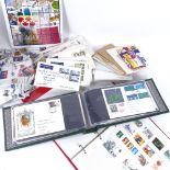 Stamps and First Day Covers (boxful)