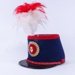 A French Infantry Shako hat, size 57