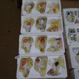 A set of 24 Ashton-Drake Heirloom ornaments, 9cm