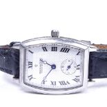 A Dreyfuss & Company chrome plate mechanical wristwatch, no. 731
