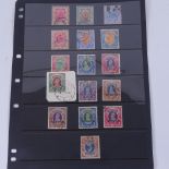 INDIA - a selection of used 16 Victorian to George VI high values, including 1895 2R to 5R, 1911