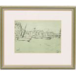 Laurence Stephen Lowry (1887-1976), Deal, lithograph, signed in biro, with blind stamp, 18cm x