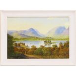 William Taylor Longmire (1841-1914), Pair 'Windermere from under Wansfell' and 'Grasmere', oils on