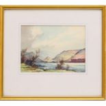 Robert Lesley Howey (1900-81), A view in the Lakes, watercolour over pencil, signed, 17cm x 23cm