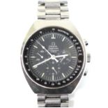 Omega Professional Speedmaster Mk II stainless steel chronograph wristwatch, 1970s, manual wind