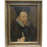Follower of Marcus Gheeraerts the Younger (Flemish 1561-1635), Portrait of William Cecil, 1st