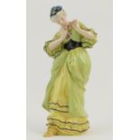 Royal Doulton figure 'Lady with Rose' (HN68), designed by E. W. Light, issued circa 1916-36,