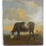 Adriaen Van Der Velde (1636-72), Pair, Cattle within a landscape, one signed lower right 'A:v. den