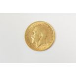 George V half sovereign, 1911 (EF), weight approx. 4g (Viewing is by appointment only during