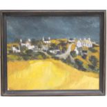 Gwilym Prichard (1931-2015), Llanddona Beach, oil on canvas, signed, titled verso, 60cm x 75cm