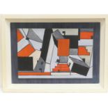 Roy Turner Durrant (1925-98), Abstract composition, gouache on board, signed and dated 1949, 20cm