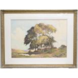 Dorothy Cox (1882-circa 1940), Near Postbridge, Devon, watercolour, signed, with East Kent Arts