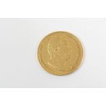 William IV sovereign, 1837 (VF), weight approx. 8g (Viewing is by appointment only during