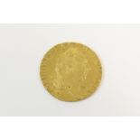George III spade guinea, 1787 (EF), weight approx. 8.5g (Viewing is by appointment only during