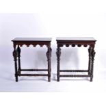 A Pair of Cabinet Stands