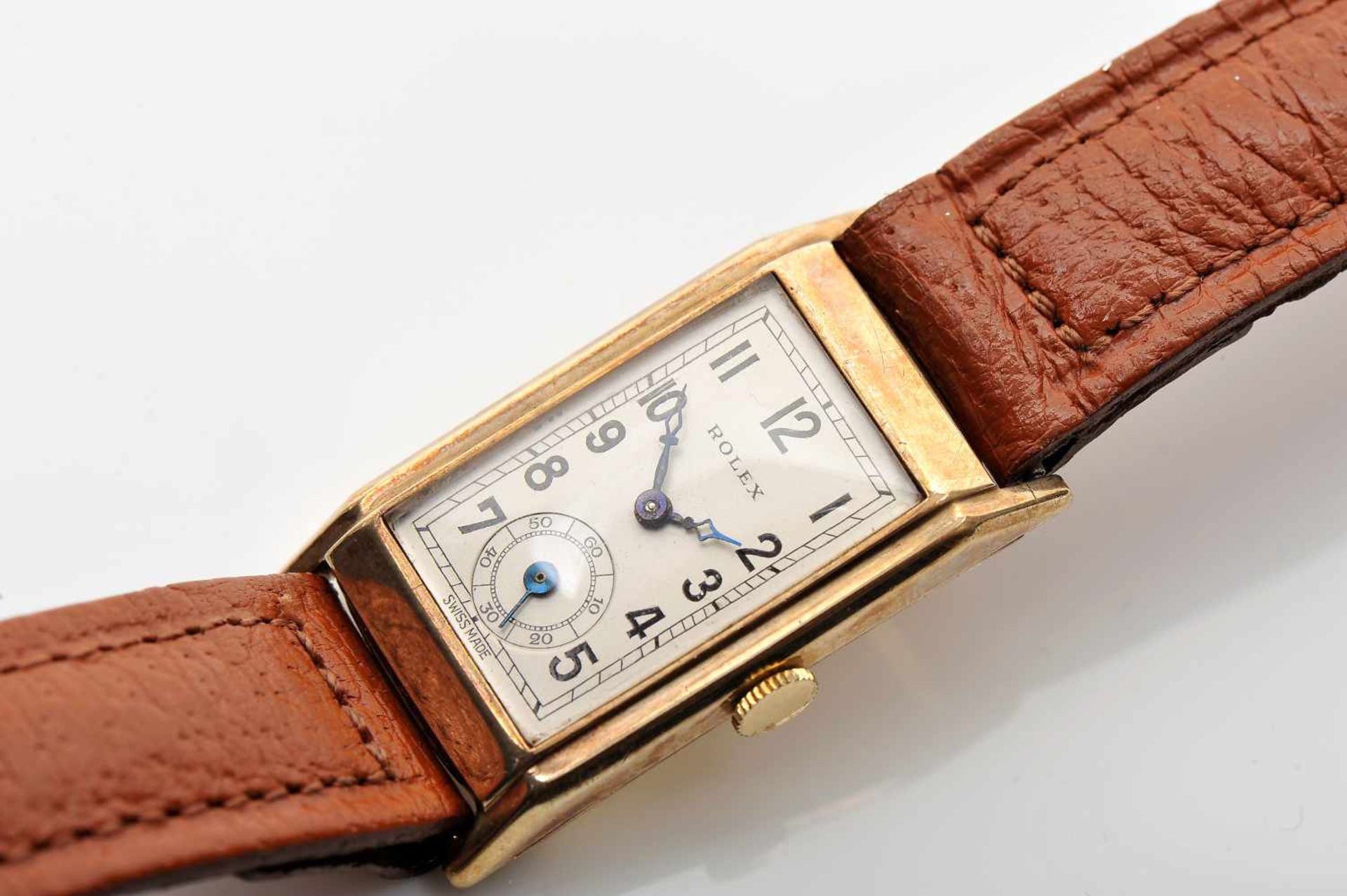 A ROLEX wristwatch, MODEL PRINCE TONNEAU