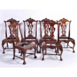 A Set of Six Chairs