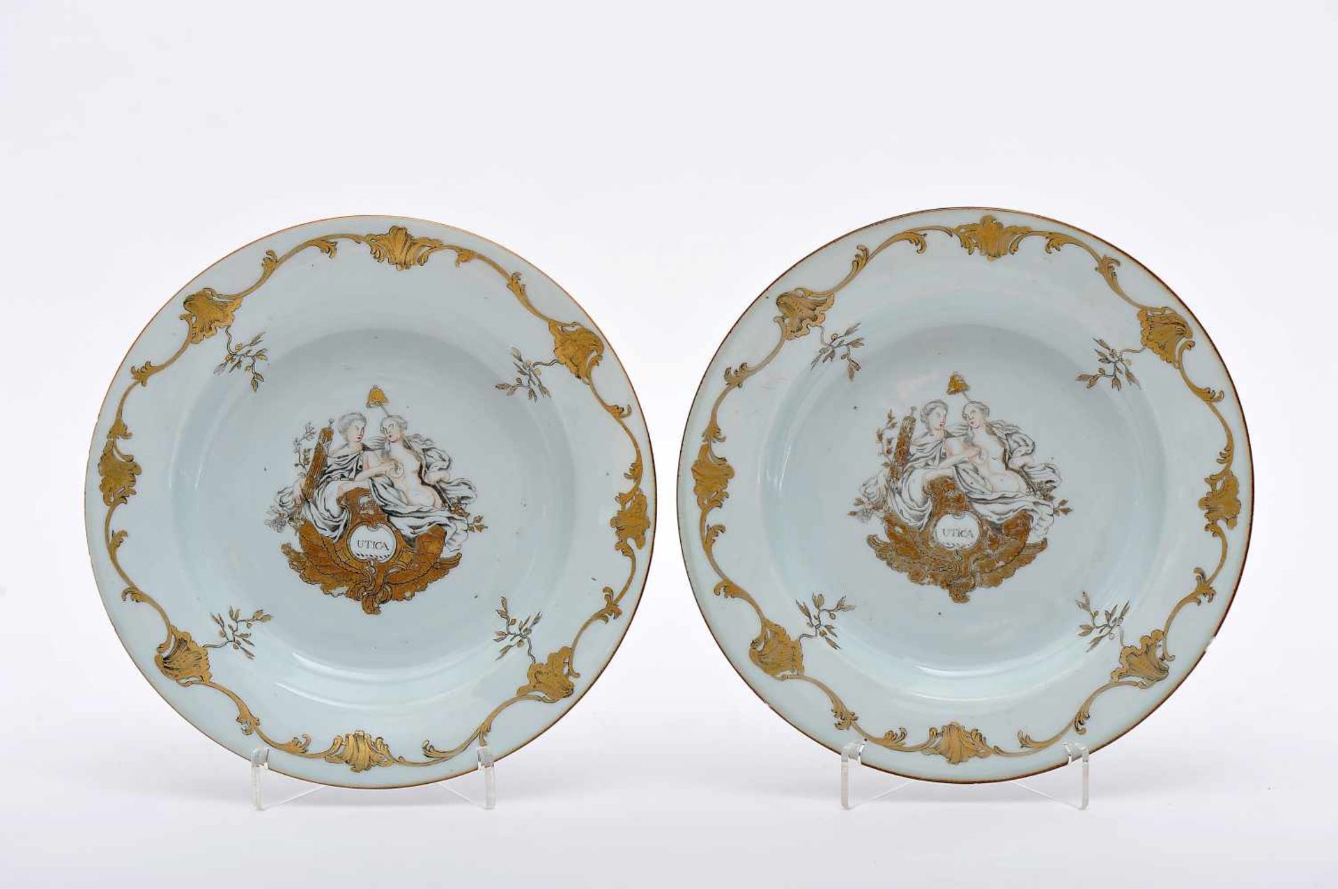 A Pair of Soup Dishes