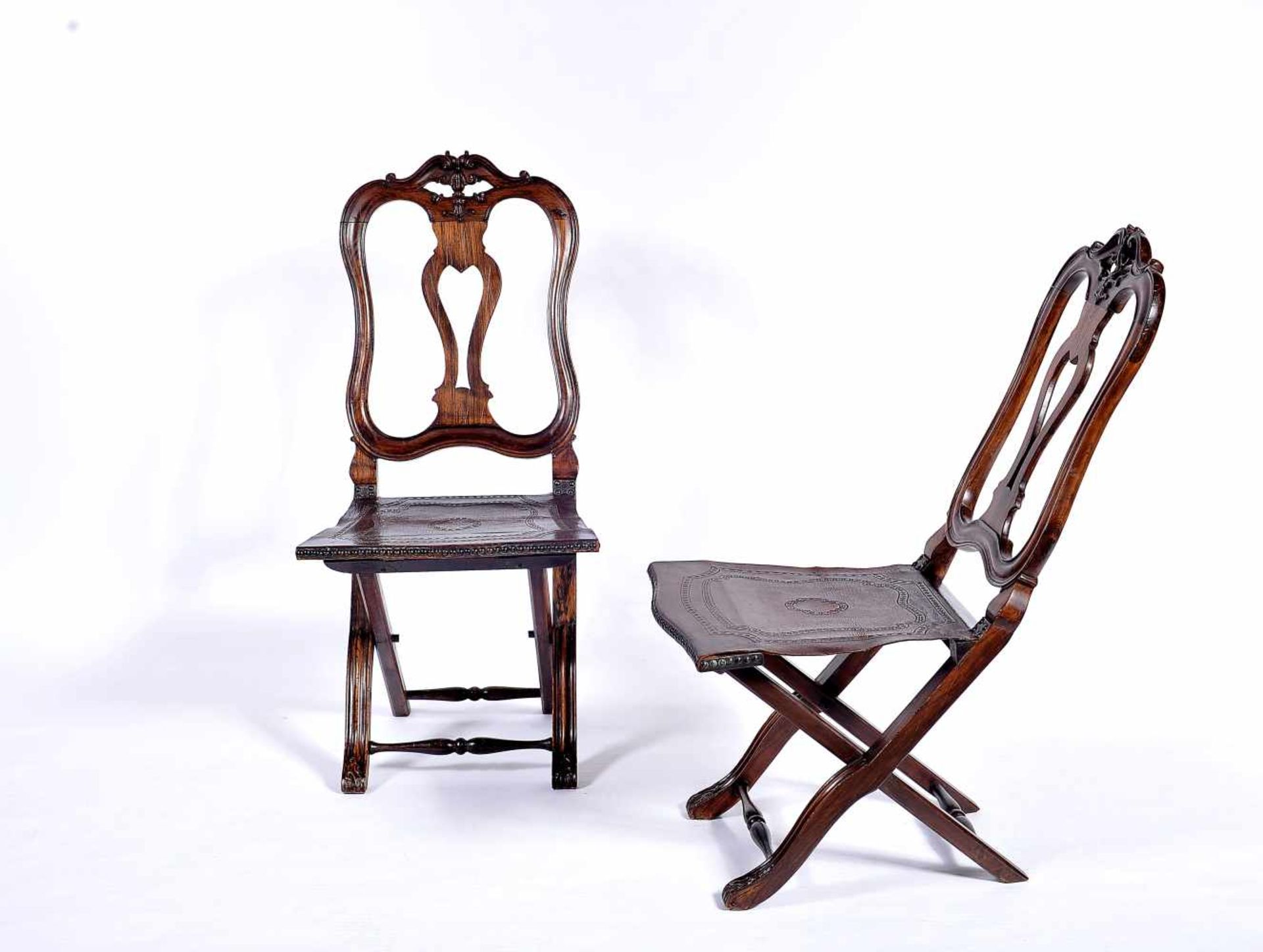 A Pair of Scissor Chairs