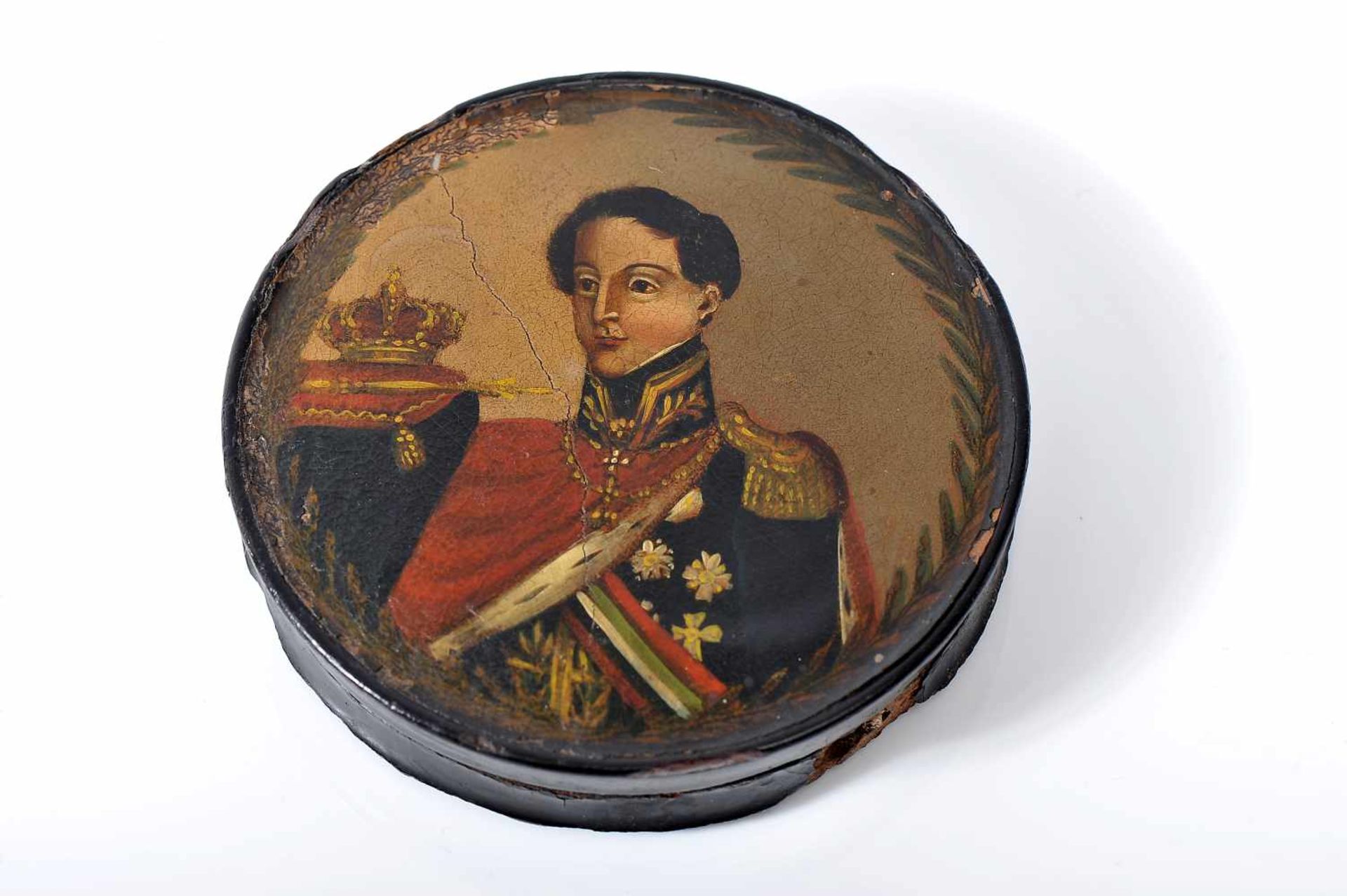 A Round Snuff Box,