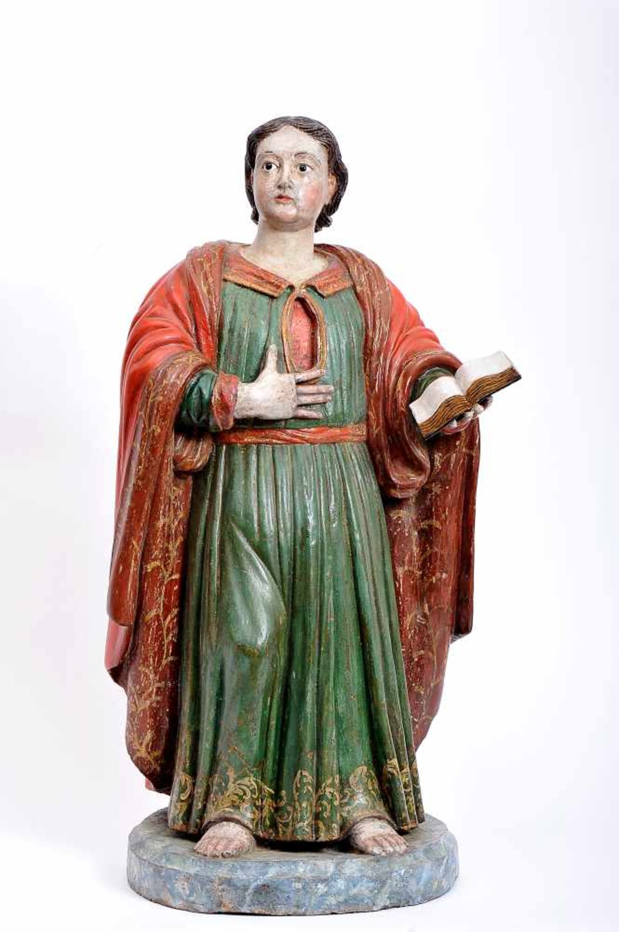Saint John the Evangelist with reliquary on his chest