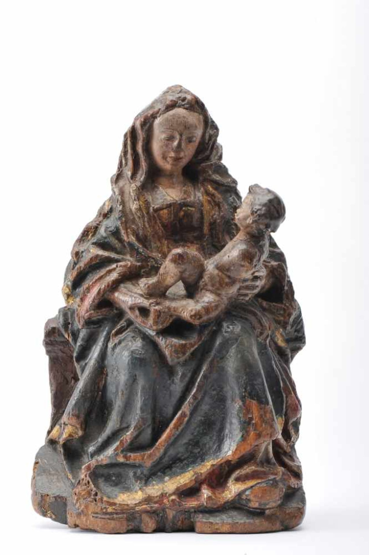 Our Lady in Majesty with the Child JesusOur Lady in Majesty with the Child Jesus, late gothic,