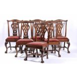 A Set of Six ChairsA Set of Six Chairs, D. João V (King of Portugal) style,, carved Brazilian