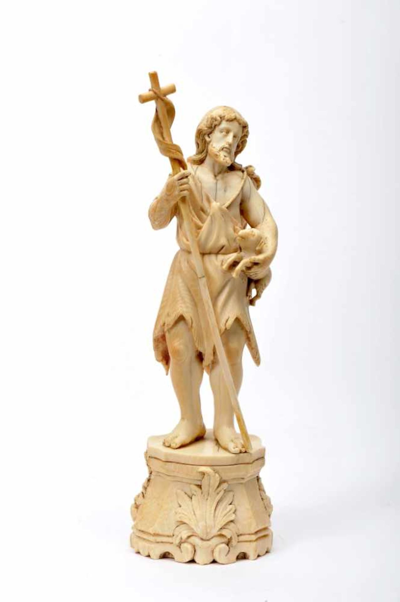 Saint John the BaptistSaint John the Baptist, ivory sculpture, Indo-Portuguese, 18th C. (3rd