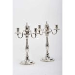 A Pair of Three-light CandelabraA Pair of Three-light Candelabra, D. Maria I, Queen of Portugal (