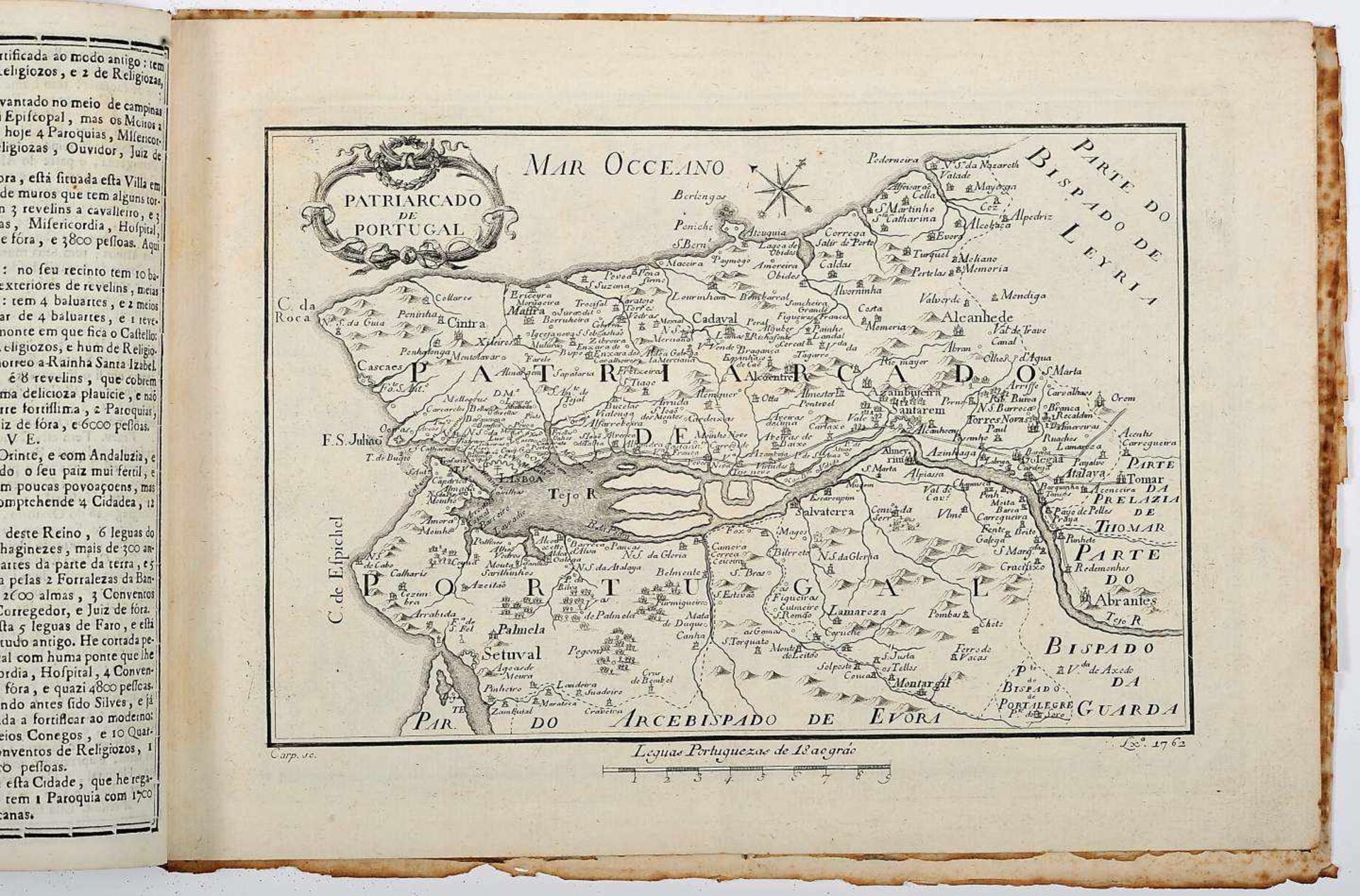 Mappas das Provincias de Portugal (Lisboa, ca. 1769)Mappas das Provincias de Portugal (Lisboa, ca. - Image 2 of 4