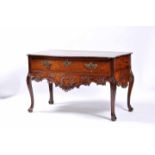 A Side TableA Side Table, D. José I, King of Portugal (1750-1777), carved Brazilian rosewood,
