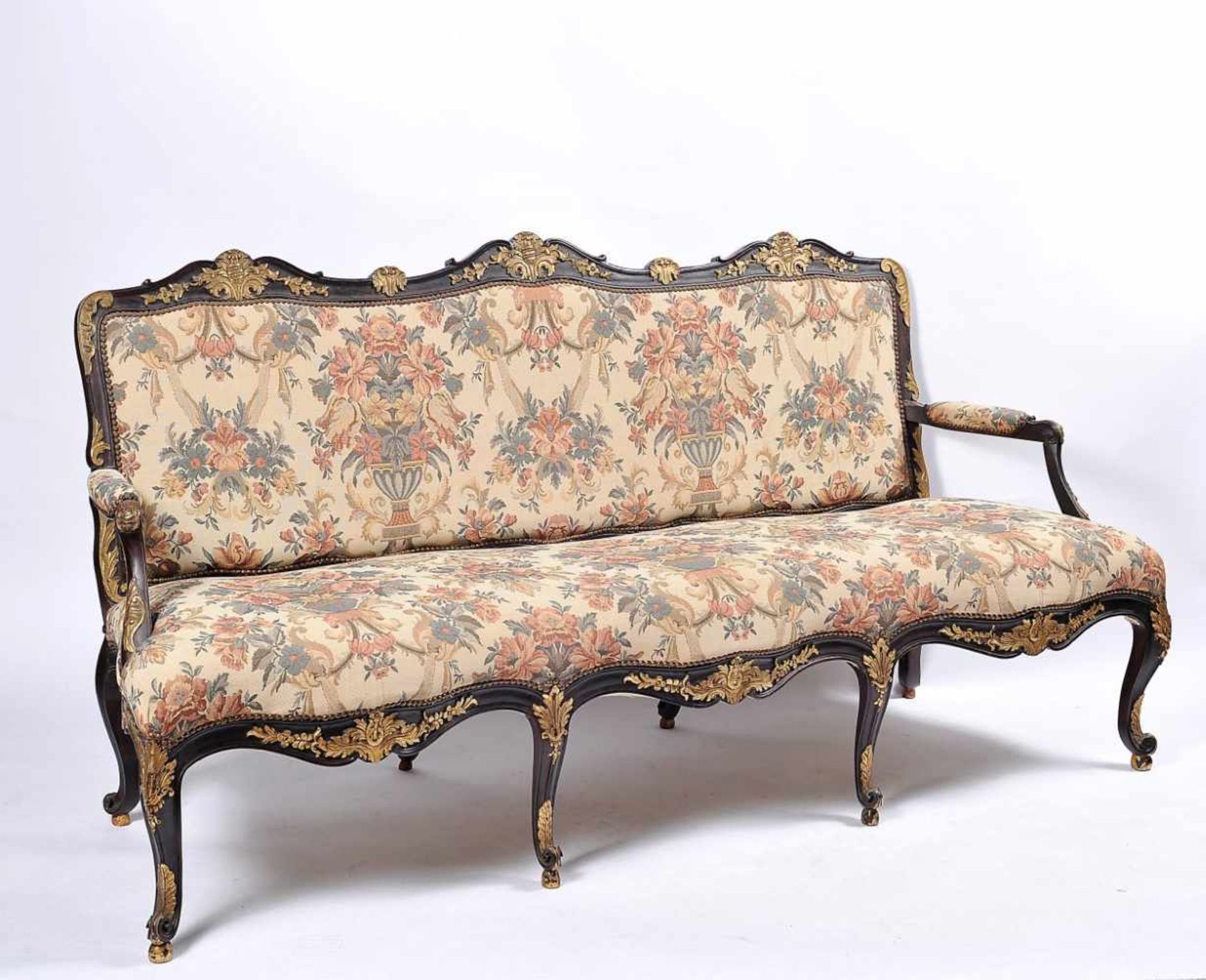 A Set of settee and five fauteuilsA Set of settee and five fauteuils, D. José I, King of Portugal (