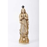 Our Lady of The Immaculate ConceptionOur Lady of The Immaculate Conception, partially polychrome and