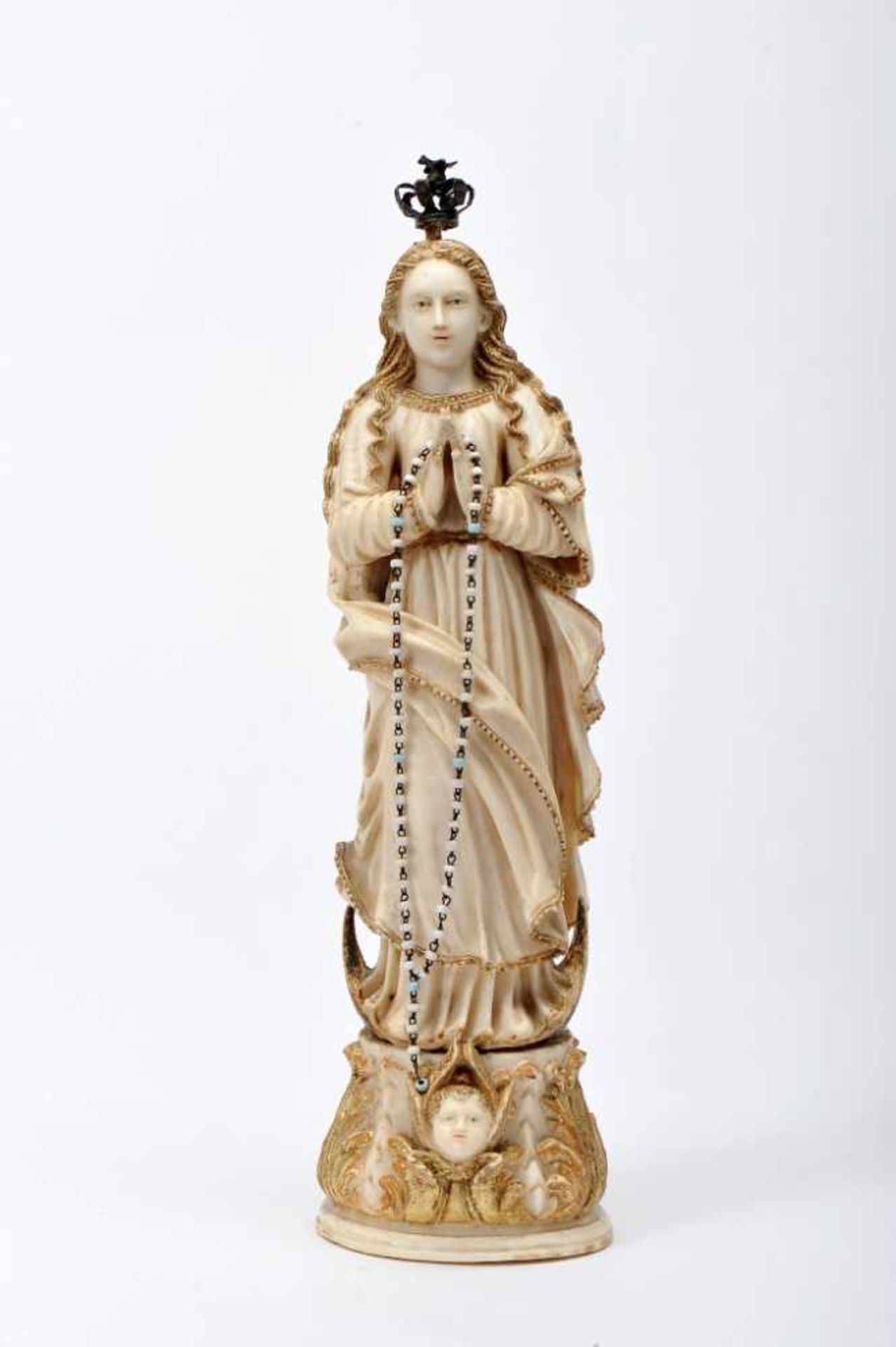 Our Lady of The Immaculate ConceptionOur Lady of The Immaculate Conception, partially polychrome and