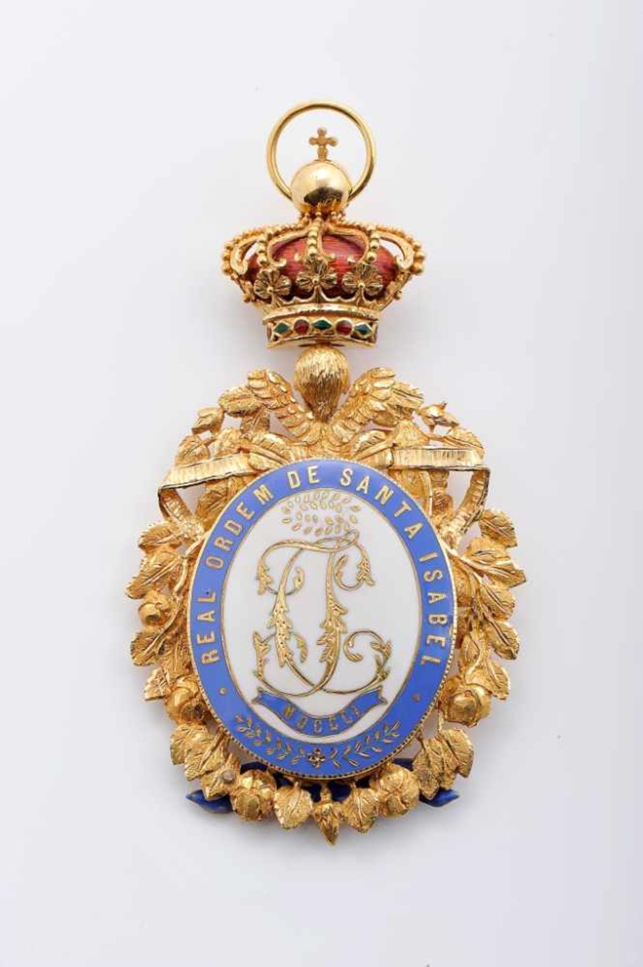 Insignia of the Portuguese Royal Order of Queen Saint IsabelInsignia of the Portuguese Royal Order - Bild 2 aus 2