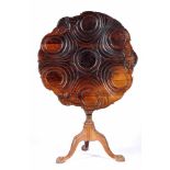A Tripod TableA Tripod Table, D. José I, King of Portugal (1750-1777), Brazilian rosewood, round and