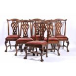 A Set of Six Chairs