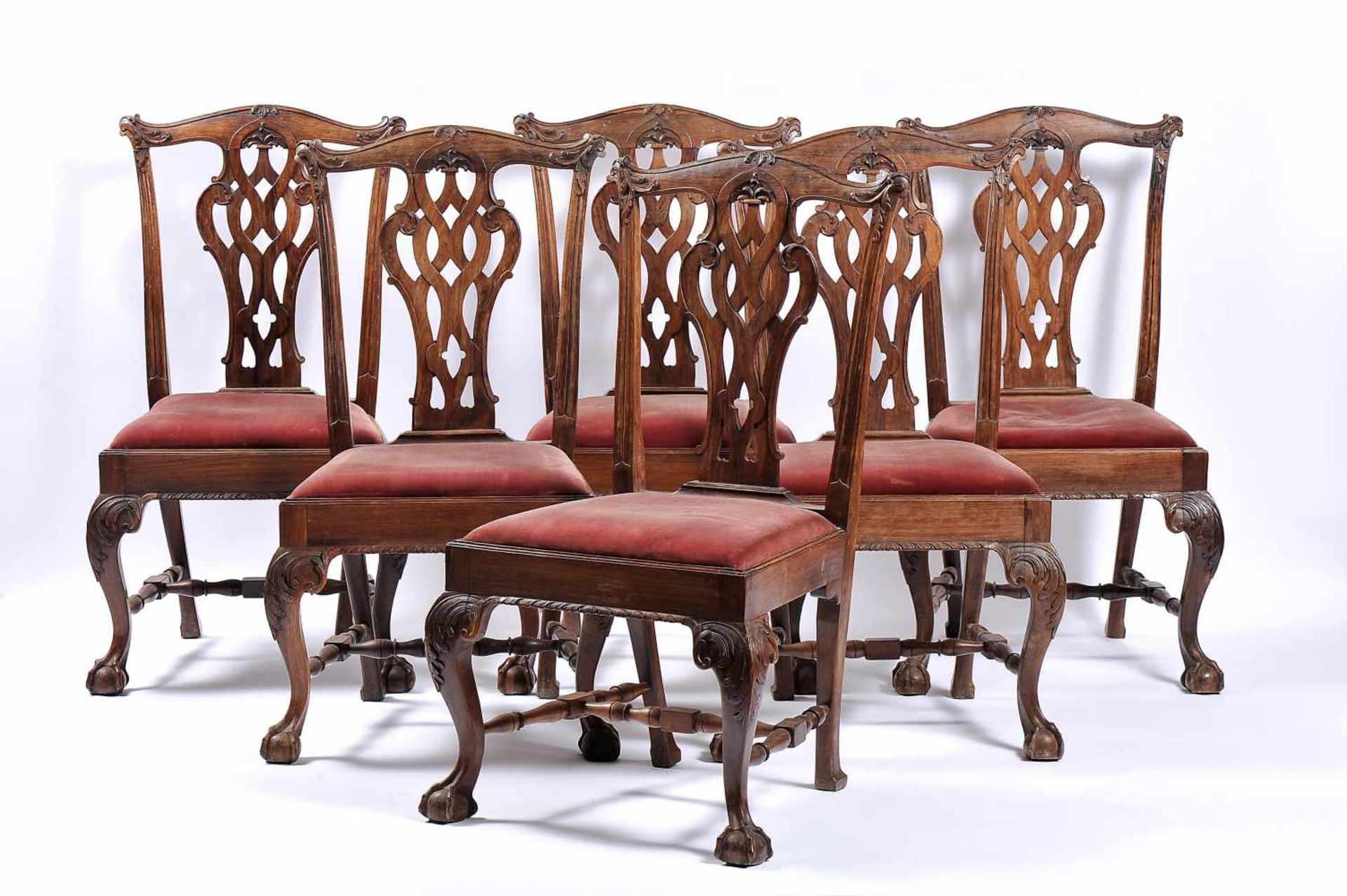 A Set of Six Chairs